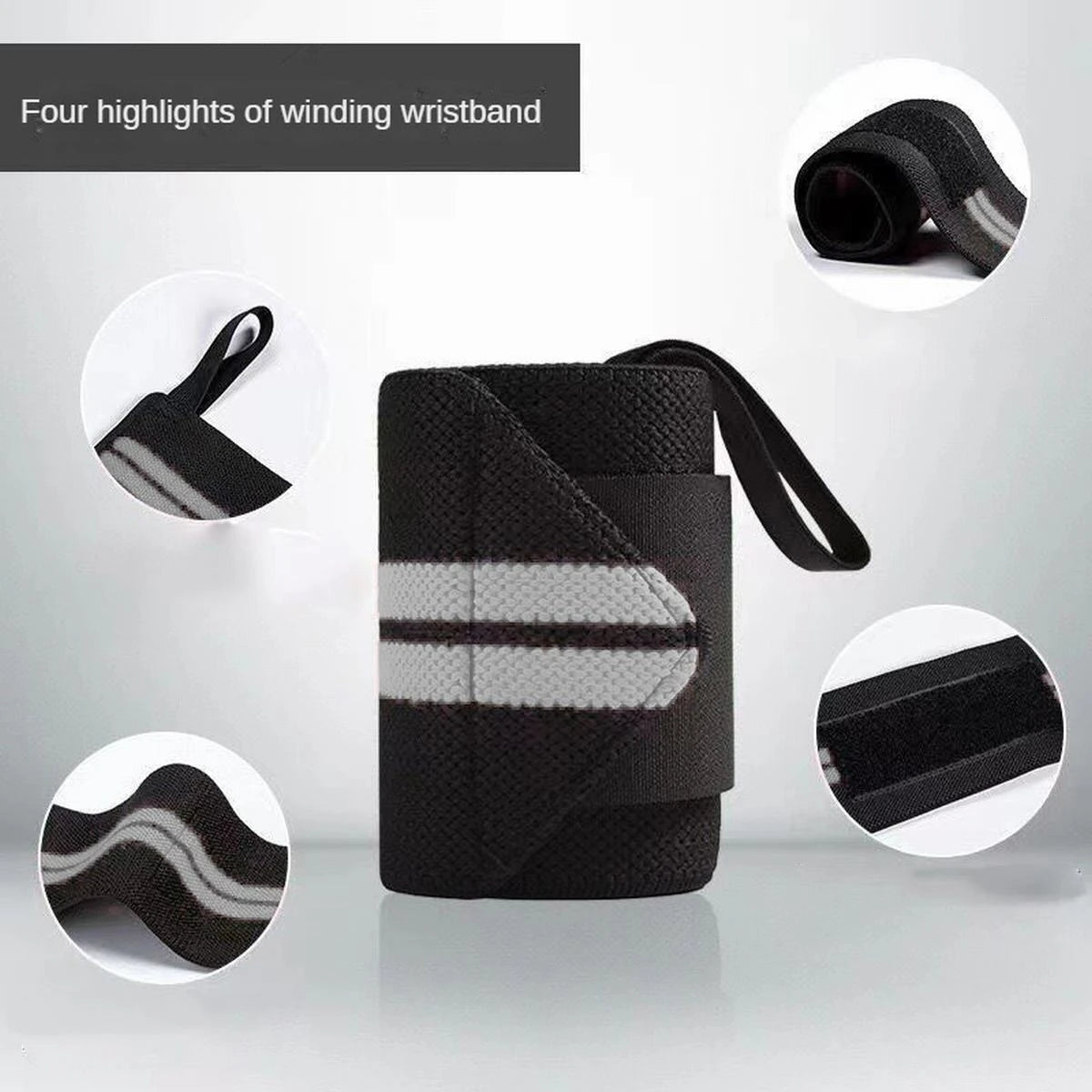 Wrist Wraps – Bandasjestøtte for håndledd (1 par)