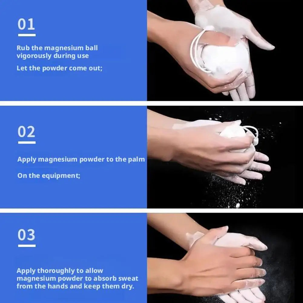 Magnesium Ball – Anti-skli magnesiumpulver for vektløfting og klatring