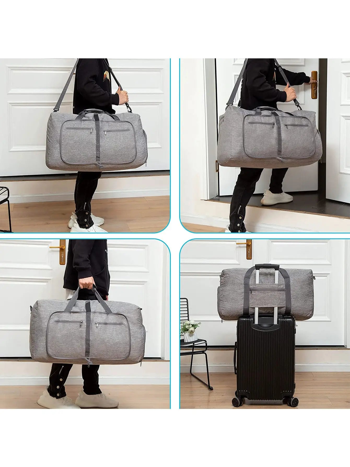 Vannavvisende trenings- og weekendbag – Stor kapasitet, klar for alt