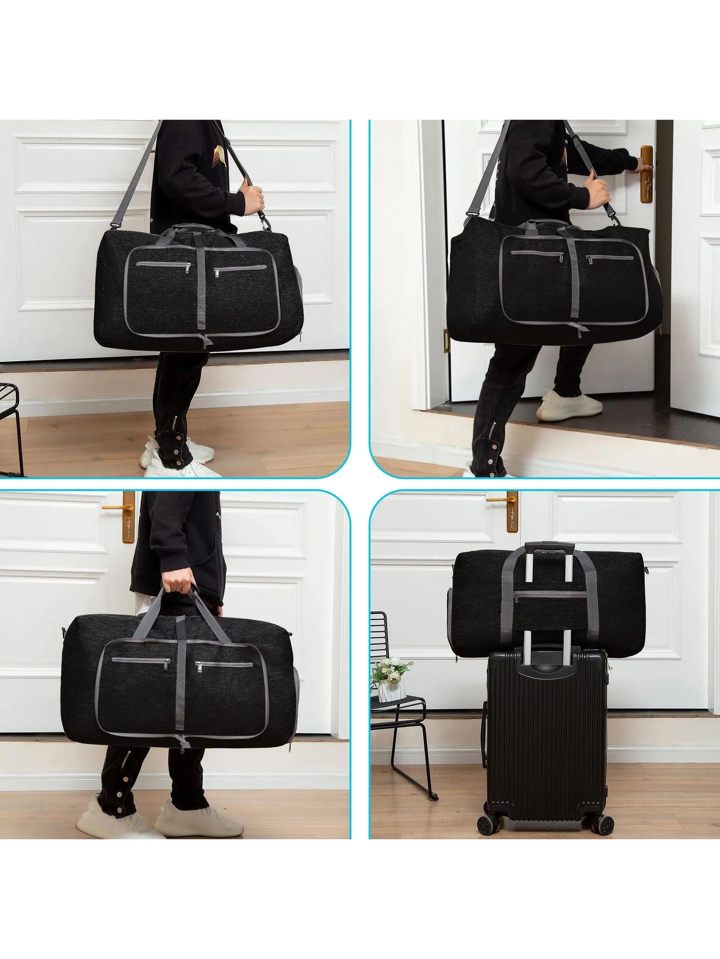 Vannavvisende trenings- og weekendbag – Stor kapasitet, klar for alt