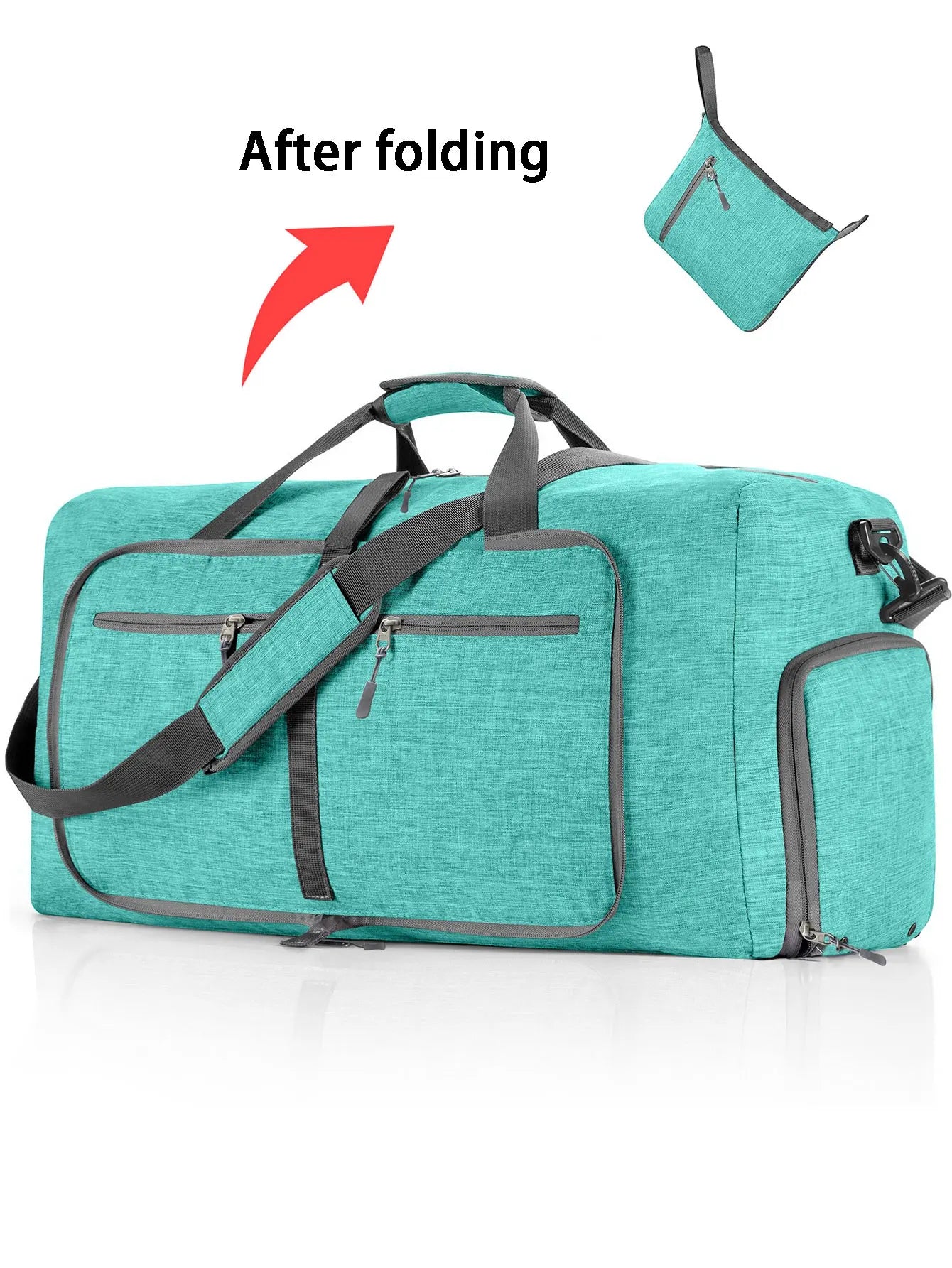 Vannavvisende trenings- og weekendbag – Stor kapasitet, klar for alt