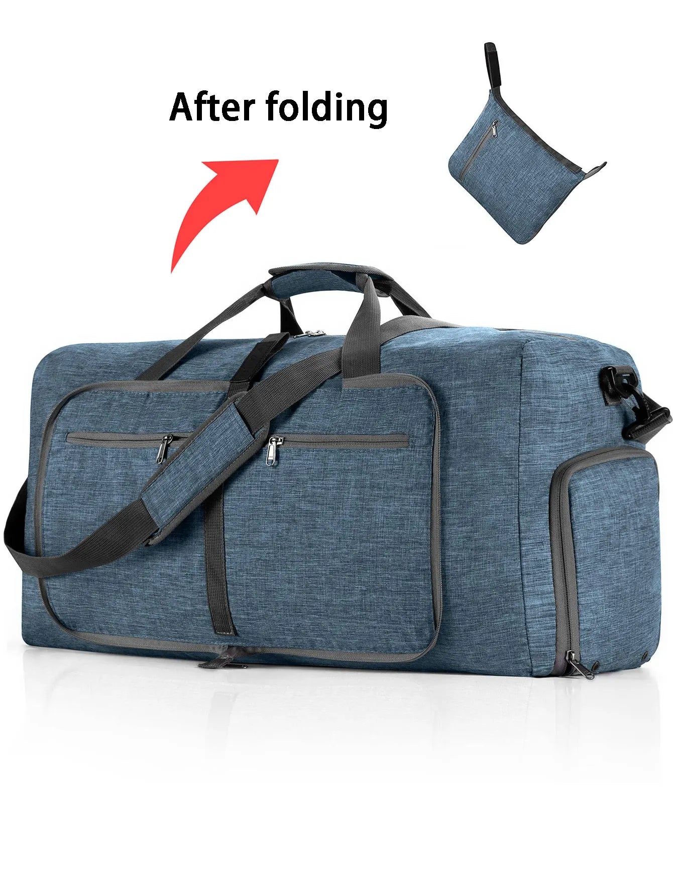 Vannavvisende trenings- og weekendbag – Stor kapasitet, klar for alt